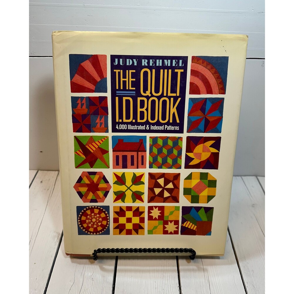 The Quilt ID Book by Judy Rehmel, Vintage Book